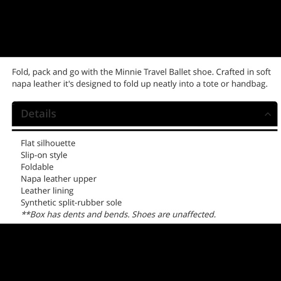 Tory Burch Minnie Travel Ballet Flat Foldable 2019 - Picture 5 of 5